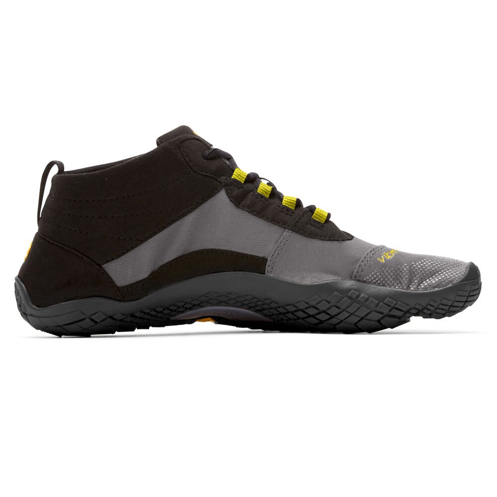 Zapatos De Trail Hombre Negros/Grises - FiveFingers V-Trek - GFRIOP-432